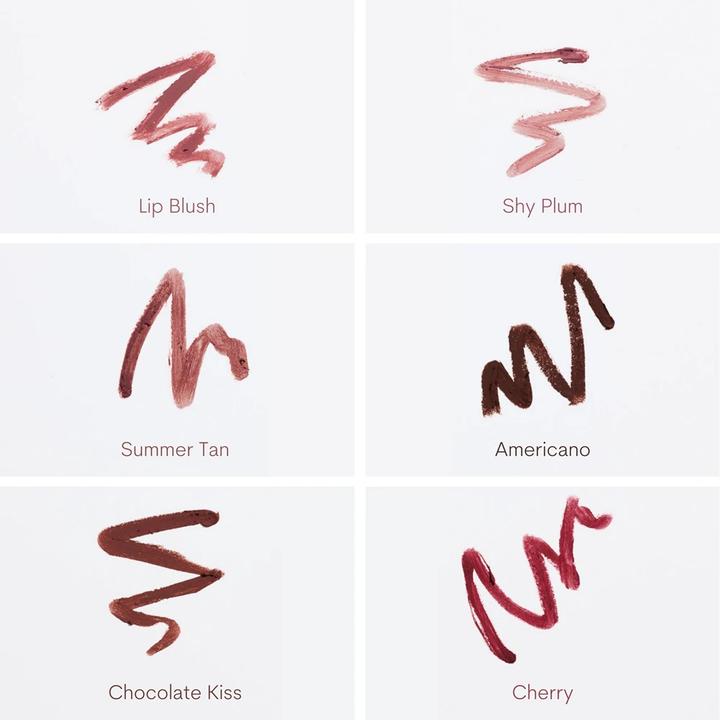 Actual product image Gosh Velvet Touch Lipliner Waterproof Lip Liner 015 Cherry 12g (015 Cherry)