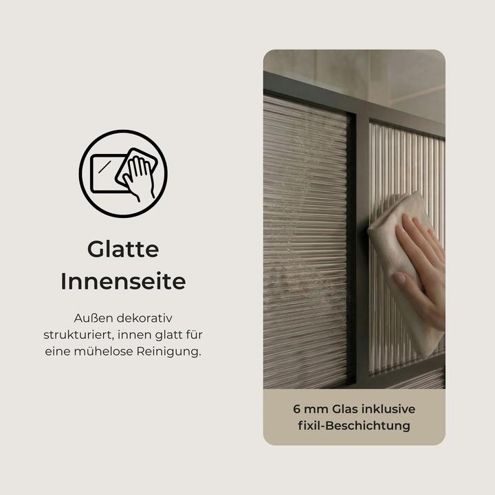 Actual product image Schulte Bath screen 1 panel