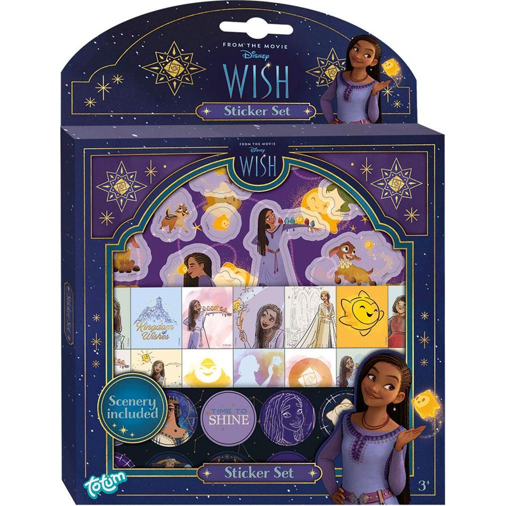 Totum, Sticker, Disney Wish - Aufkleber-Set