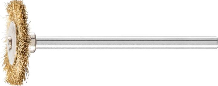 Produktbild Pferd Minirundbürste RBU 1902/3 MES 0,10 D19xB2xL5mm Messing