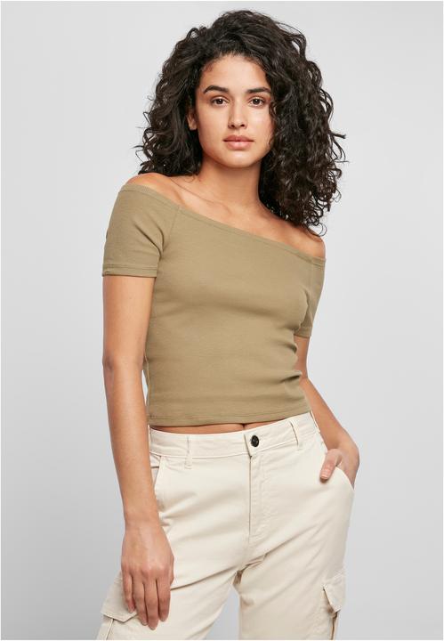 Produktbild Urban Classics Ladies Off Shoulder Rib Tee (XXL)