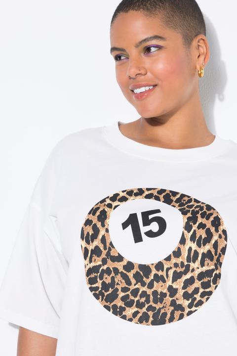 Image du produit Studio Untold T-shirt oversize. Manches courtes. Motif boule de billard (54)