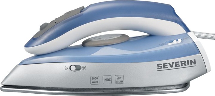 Actual product image Severin Travelling steam iron BA 3234 Silver (1000 W, 40 g/min)