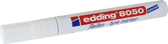 Produktbild Edding Reifenmarker 8050 (Weiss, Blau, Rot, 4 mm, 1 x)