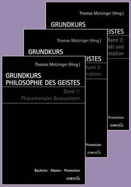 Produktbild Grundkurs Philosophie des Geistes - Gesamtwerk: 3 Bde. (Deutsch, 2010)