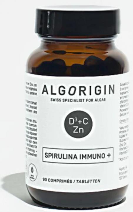 Produktbild Algorigin Spirulina Immuno+ Tabl (90 Stück, Tabletten, 164 g)