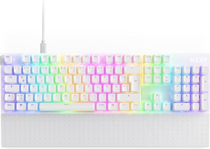 Produktbild NZXT Keyb. Function2 Full Size White KB-001NW-DE retail (DE)