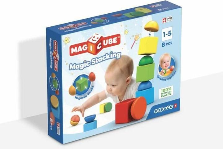 Actual product image Geomag Magicube Blocks Stacking