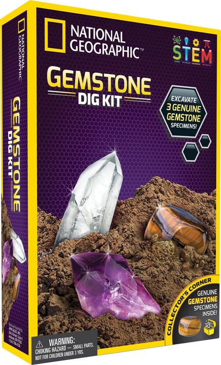 Produktbild National Geographic set Gemstone Dig Kit, NGGEM