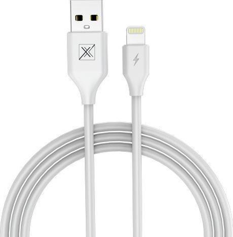 Image du produit Maxximus Chargeur réseau. Urbain 2,1A Lightning, 2xUSB (2 ports)