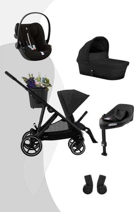 Cybex Gazelle S LUX Travel System - Ease Plus M (0 Monate - 4 Jahre)
