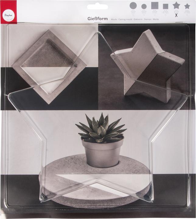 Produktbild Rayher Gieform: Stern, 11cm