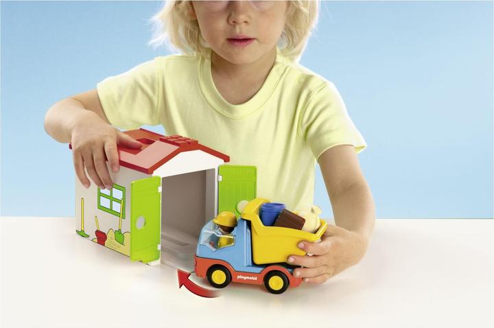 Actual product image Playmobil Workman with sorting garage (70184, Playmobil 1.2.3)