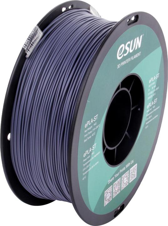 Produktbild eSUN ePLA-ST 1,75mm Grey 1kg 3D Filament (PLA, 1.75 mm, 1000 g)