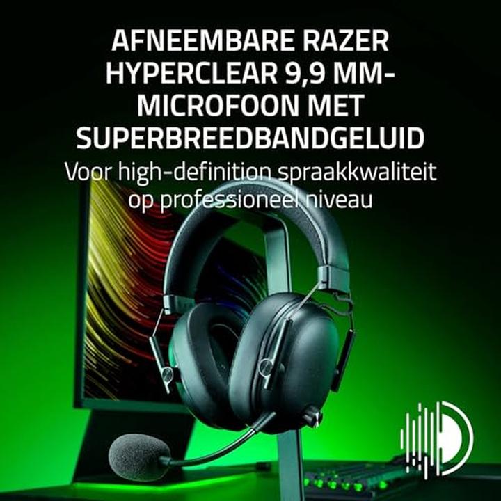 Actual product image Razer BlackShark V3 - Black (Wireless, Cable)