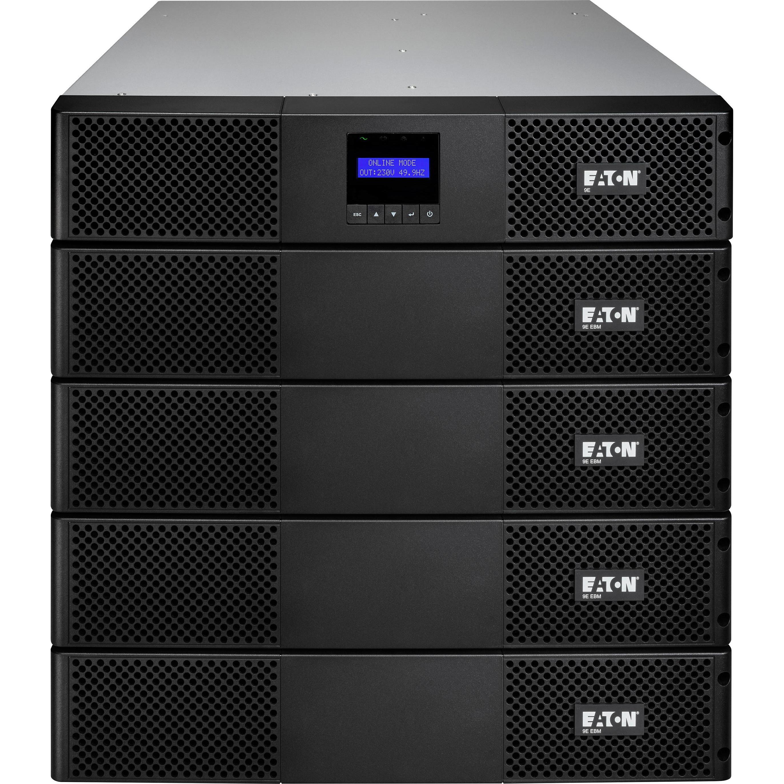 Thumbnail - Eaton 9E Rack UPS, 1ph, on-line, 1000VA (1000 VA, 900 W, Online-Doppelwandler USV), USV