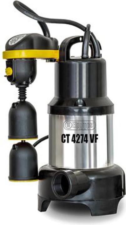 Elpumps CT 4274 VF Abwasserpumpe mit Schwimmerschalter und thermischem Schutz (Pompa per acque cariche)