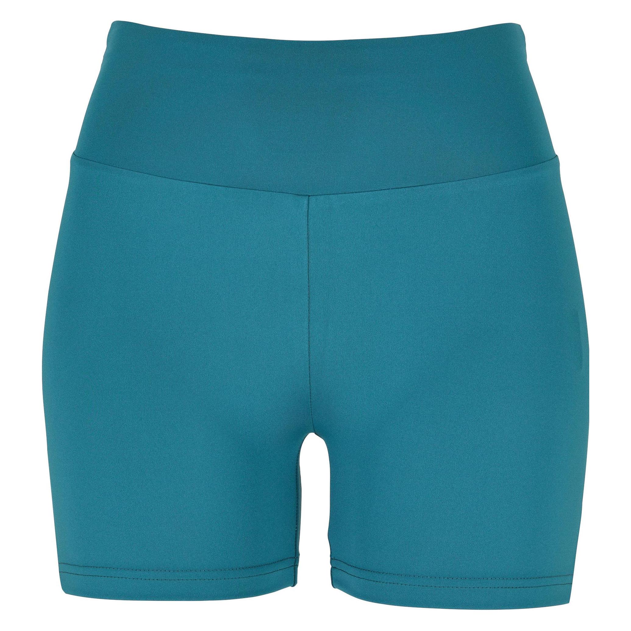 Urban Classics, Damen, Shorts, Ladies Recycled High Waist Cycle Hot Pants, Grün, (3XL)