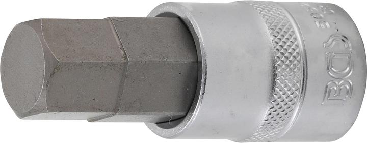 Actual product image BGS Bit Socket 12.5 mm (1/2") internal Hexagon 18 mm (Allen screw)