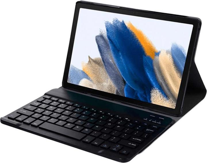 Just in Case Premium Samsung Galaxy Tab A8 Toetsenbord Hoes QWERTY Zwart (Eng. Int., Galaxy Tab A8)