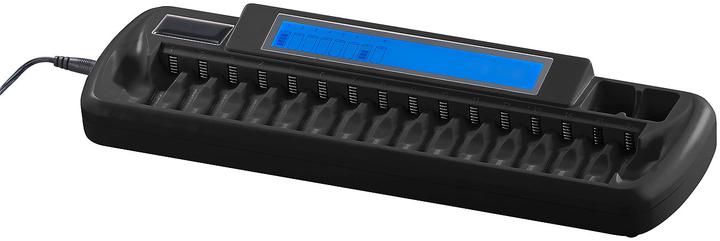 Produktbild TKA Ladegerät für 16 AA(A)-Akkus und 2 9-Volt-Blöcke (Ladegerät ohne Akku)