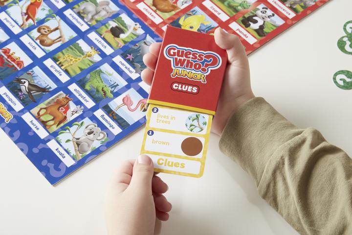 Productafbeelding Hasbro Gaming Wie is het? Junior bordspel voor kleuters en kinderen, Wie is het? Spel voor jongere kinderen, Das (Duits)