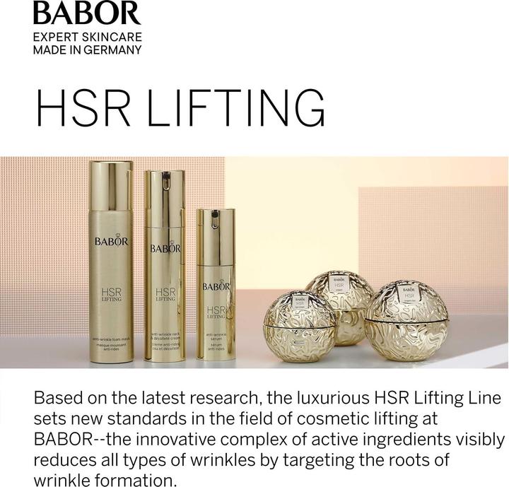 Actual product image Babor HSR Lifting Neck & Décolleté Cream (50 ml, 24h cream)