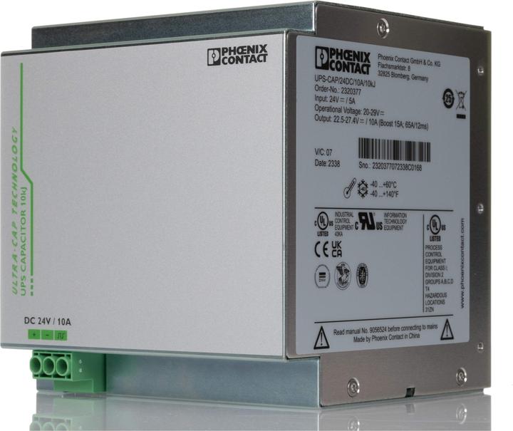 Produktbild Phoenix Contact Energiespeicher UPS-CAP/24DC/10A/10KJ