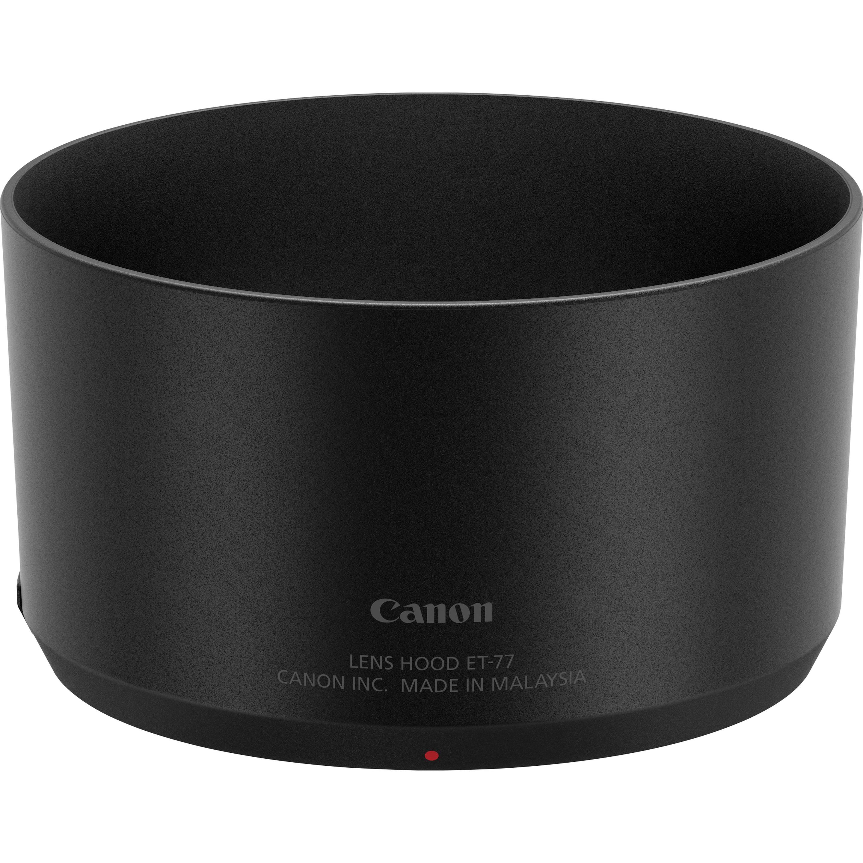 Canon ET-77, Gegenlichtblende, Schwarz