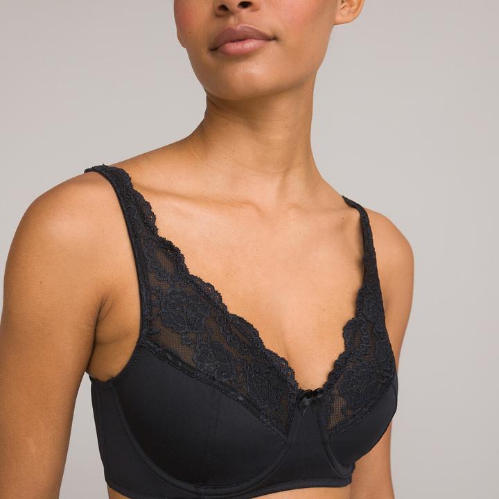Actual product image La Redoute Collections Anthea lace minimiser bra (75 E)