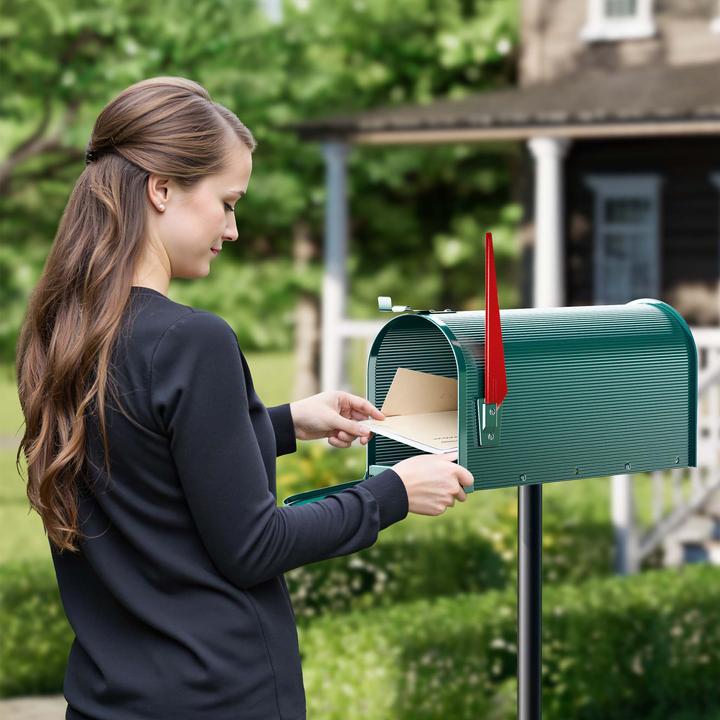 Actual product image Wiltec US Mailbox American Design Letterbox Postbox Letter Mail Post Box