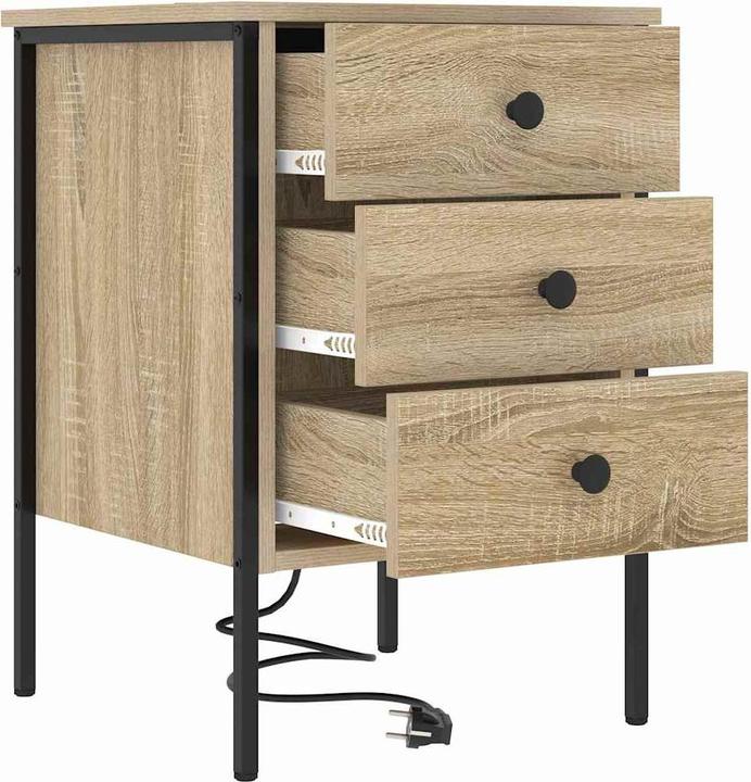 Produktbild vidaXL Bettnachttisch Ablage (41 x 42 x 61 cm)