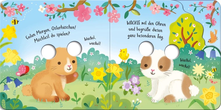 Actual product image Baby's Finger Play Book: Easter Bunny (German)