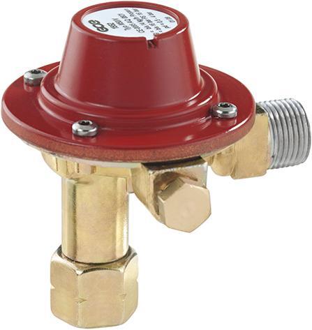 GCE Petit régulateur de propane G3/8 gauche fixe 1,50 bar