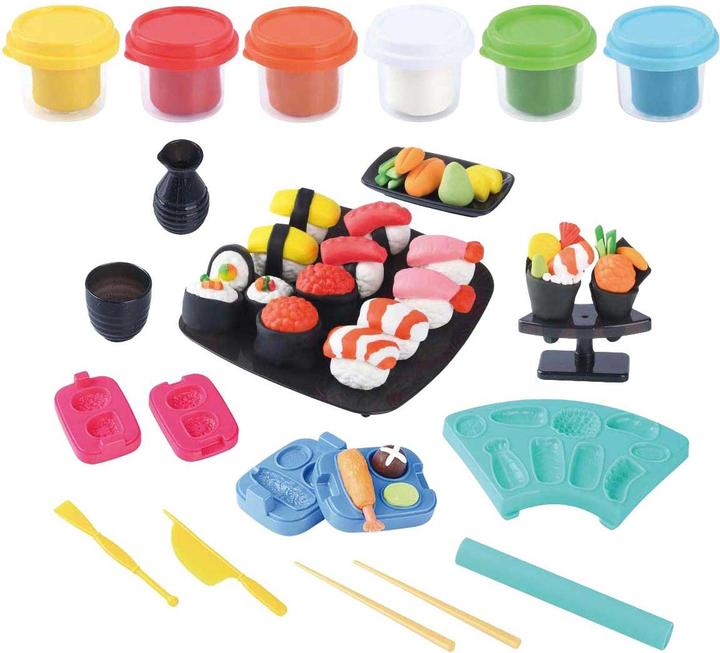 Produktbild PlayGo Sushi Ton-Set - 6 Tontöpfe