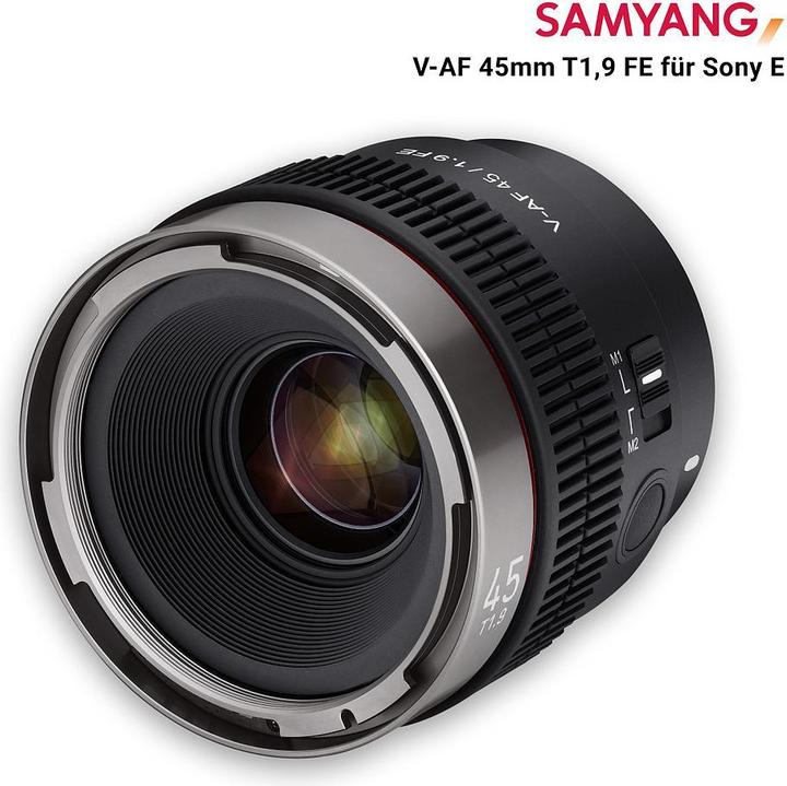 Produktbild Samyang V-AF 45mm T1,9 FE Sony E (Sony E, Vollformat)