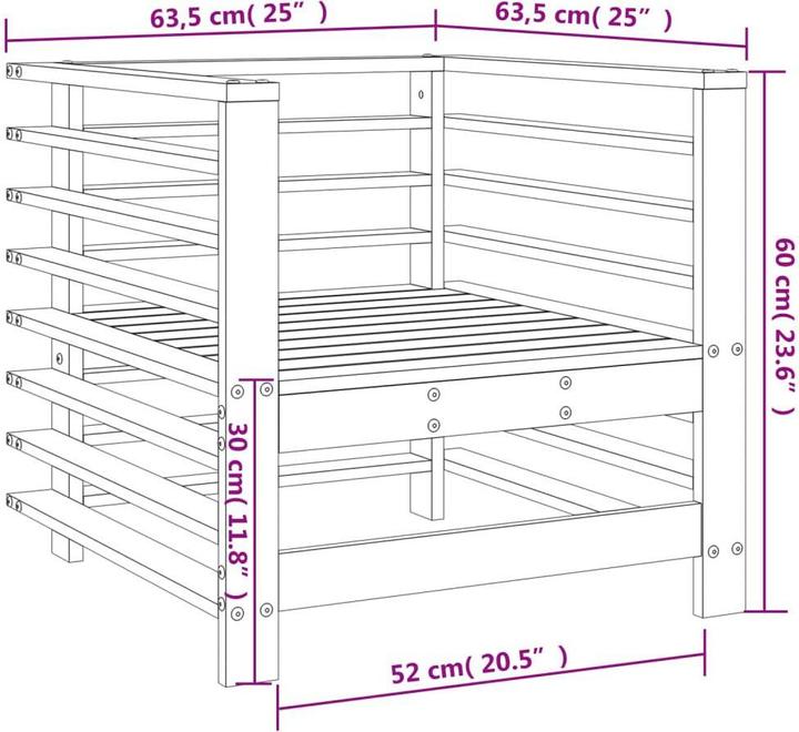 Immagine prodotto vidaXL Gartenstuhl