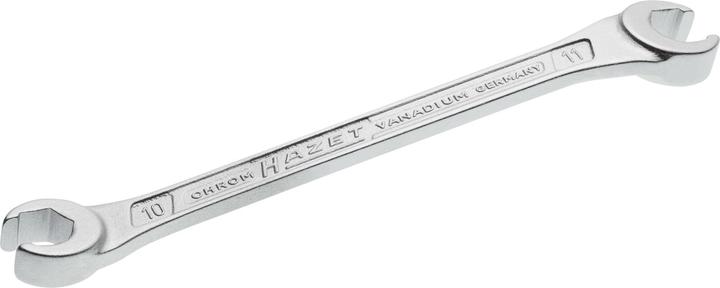 Actual product image HAZET Double box-end wrench ∙ open 612-10X11 ∙ Outside hexagon profile ∙ 10 x 11 mm (10 mm, 11 mm)