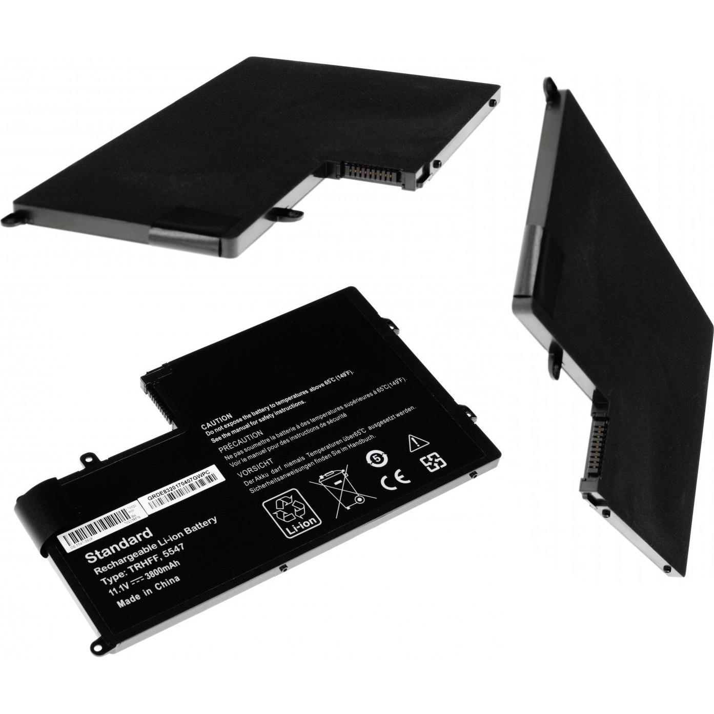 Dell Battery 43WHR 3 Cell Lithium (3 Zellen, 43 mAh), Notebook Akku