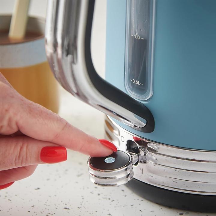 Immagine prodotto Russell Hobbs Hanley Wasserkocher, Retro Blue (28641-70) (1.70 l)