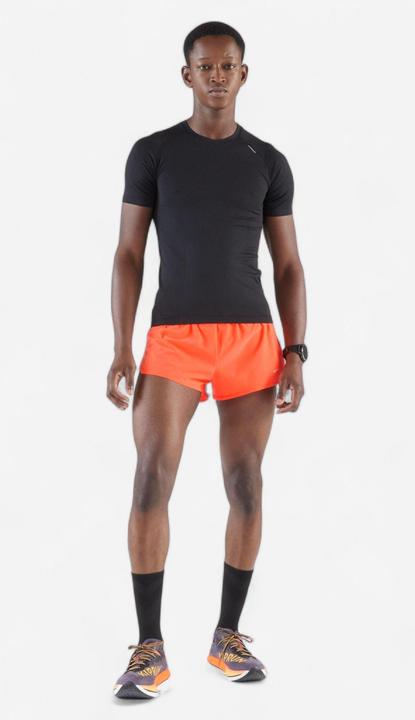 Immagine prodotto Kiprun Pantaloncini da corsa da uomo - Run 500 split comfort - Arancione (S)