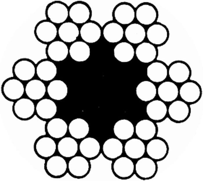 Produktbild Dörner + Helmer DH Stahlseil Ø 2 mm, verzinkt 5x 30m (30 m)