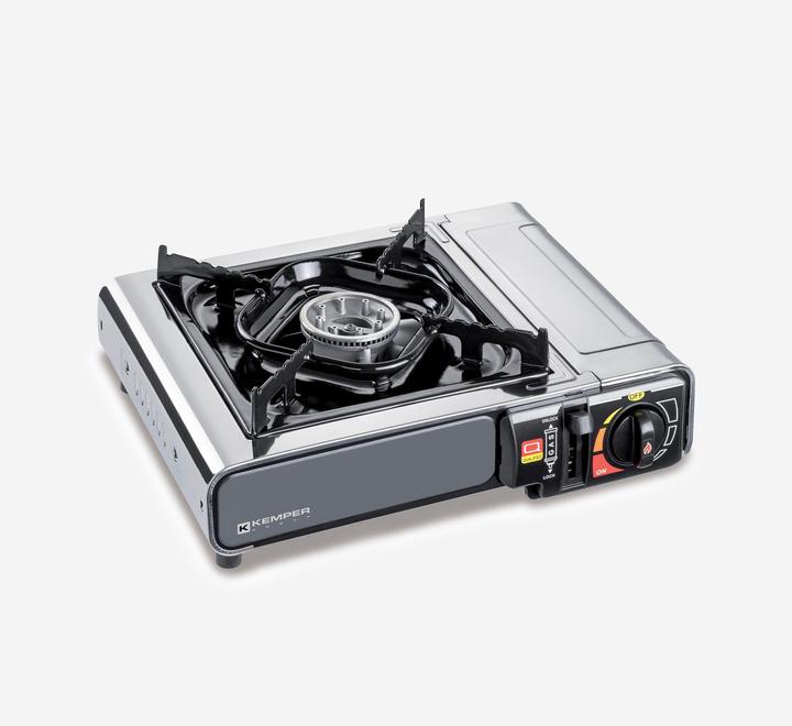 Produktbild Kemper Camping Gaskocher Edelstahlt XTRA Smart