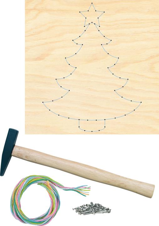 Produktbild Pebaro Nagelbild Set Tannenbaum