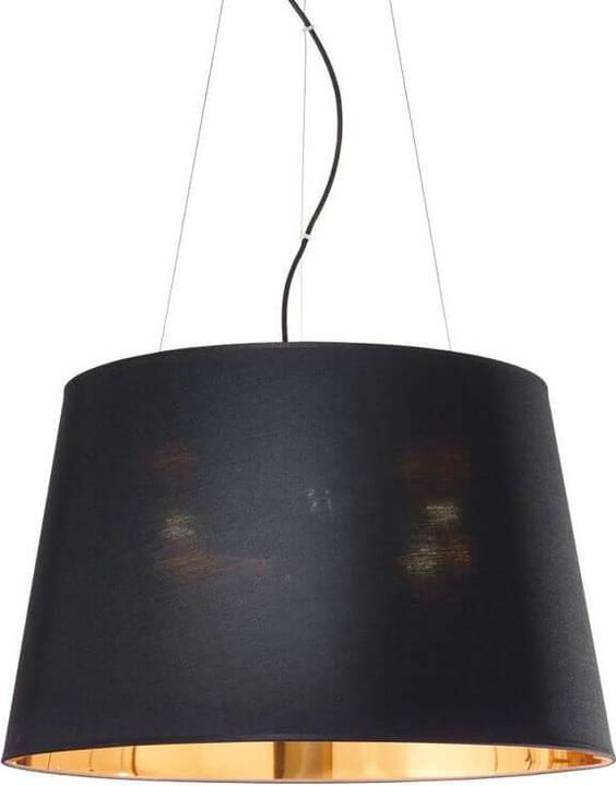 Actual product image Ideal lux NORDIK pendant light E27 4-way ⌀500mm dimmable black 161648 (E27)
