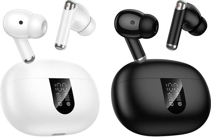 Produktbild Hoco Wireless headphones wireless earphones bluetooth TWS ANC ENC EQ26 black (ANC, 7 h, Kabellos)