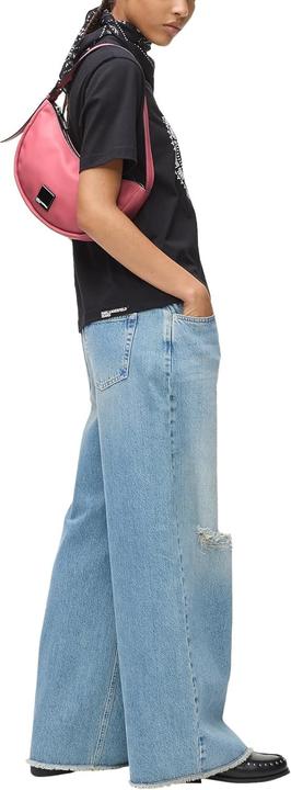 Immagine prodotto Karl Lagerfeld Jeans, Dames, Box Logo Soft Half Moon,Roze, One size