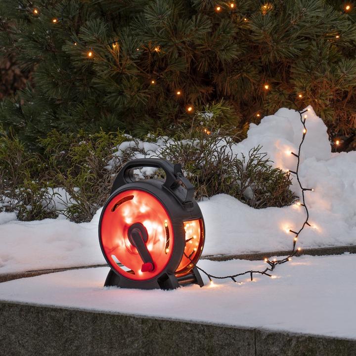 Produktbild Konstsmide LED-Lichterkette Kabelaufroller, 1000 LED, 69.9 m, Outdoor (6.99 m)