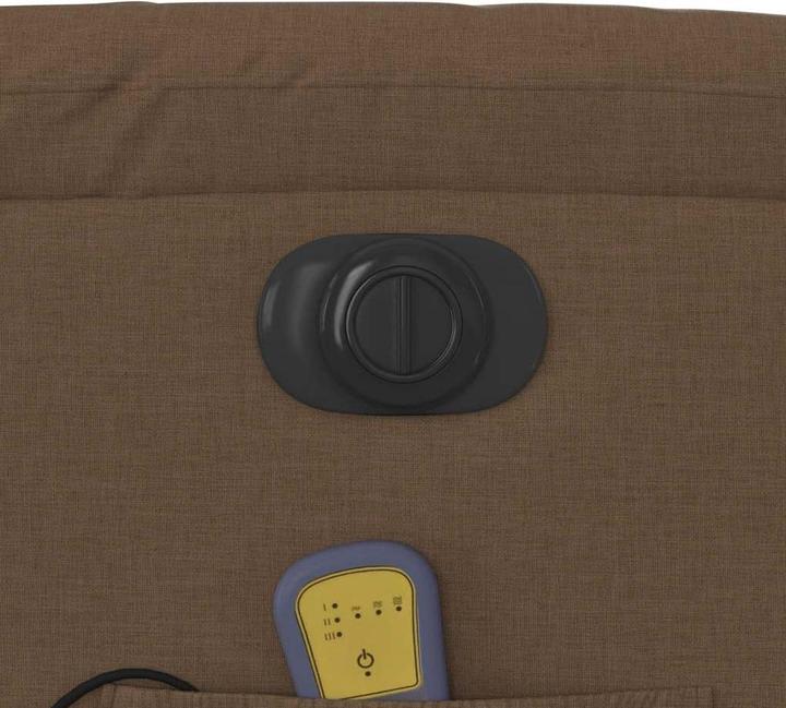 Actual product image vidaXL Electric massage chair with stand-up aid fabric