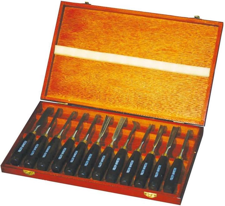 Actual product image Holzmann 12-piece carving knife set (14 mm)